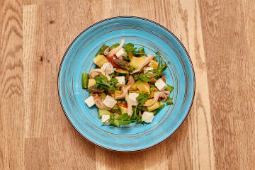 Asparagus salad