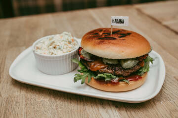 Mexican chorizo burger 
