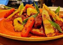 Potato Pancakes & Beef Goulash