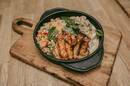 Chicken mushrooms bowl  - zdjęcie 1
