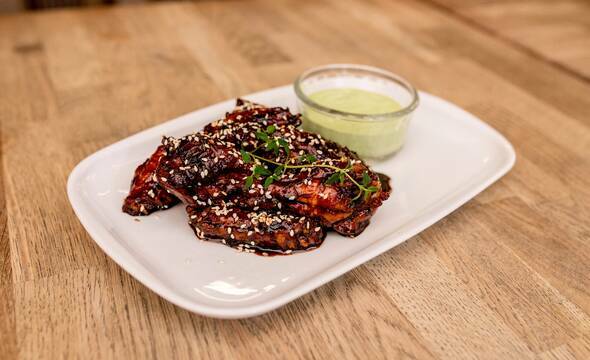 Garlic soy chicken wings  - zdjęcie 1